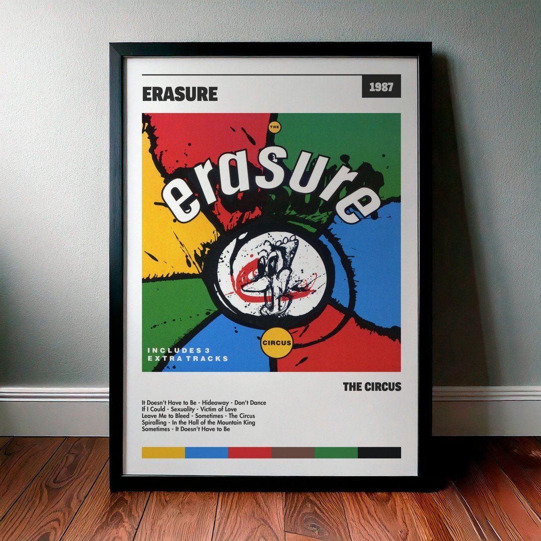 Cuadro Erasure - The Circus
