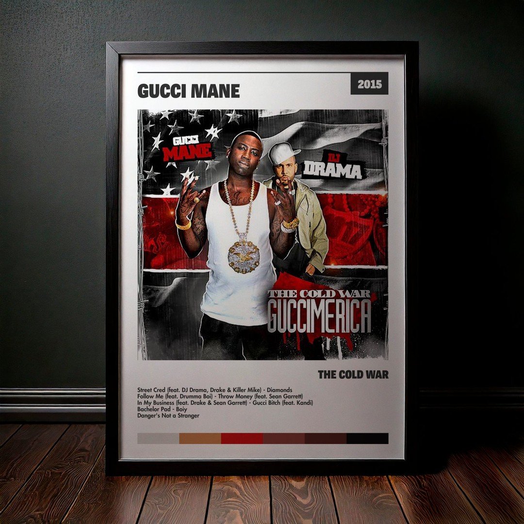 Cuadro Gucci Mane - The Cold War