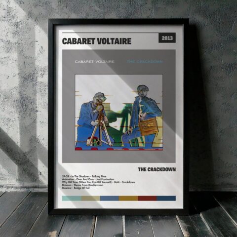 Cuadro Cabaret Voltaire - The Crackdown