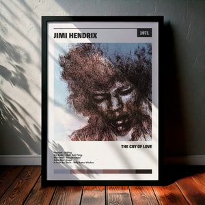 Cuadro Jimi Hendrix - The Cry of Love