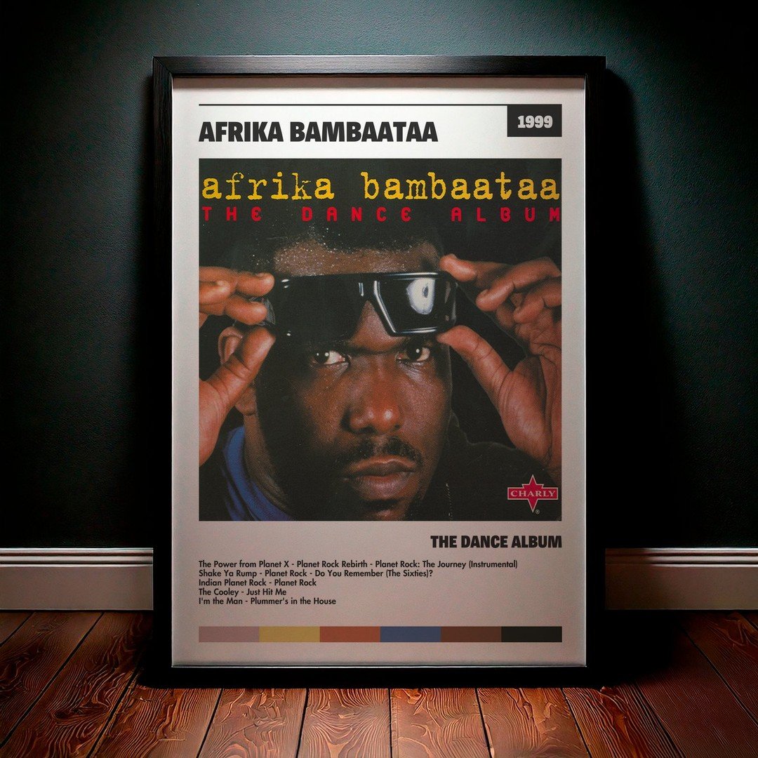 Cuadro Afrika Bambaataa - The Dance Album