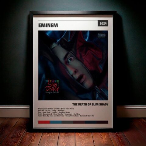 Cuadro Eminem - The Death of Slim Shady