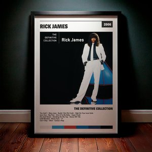 Cuadro Rick James - The Definitive Collection