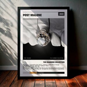 Cuadro Post Malone - The Diamond Collection