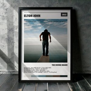 Cuadro Elton John - The Diving Board