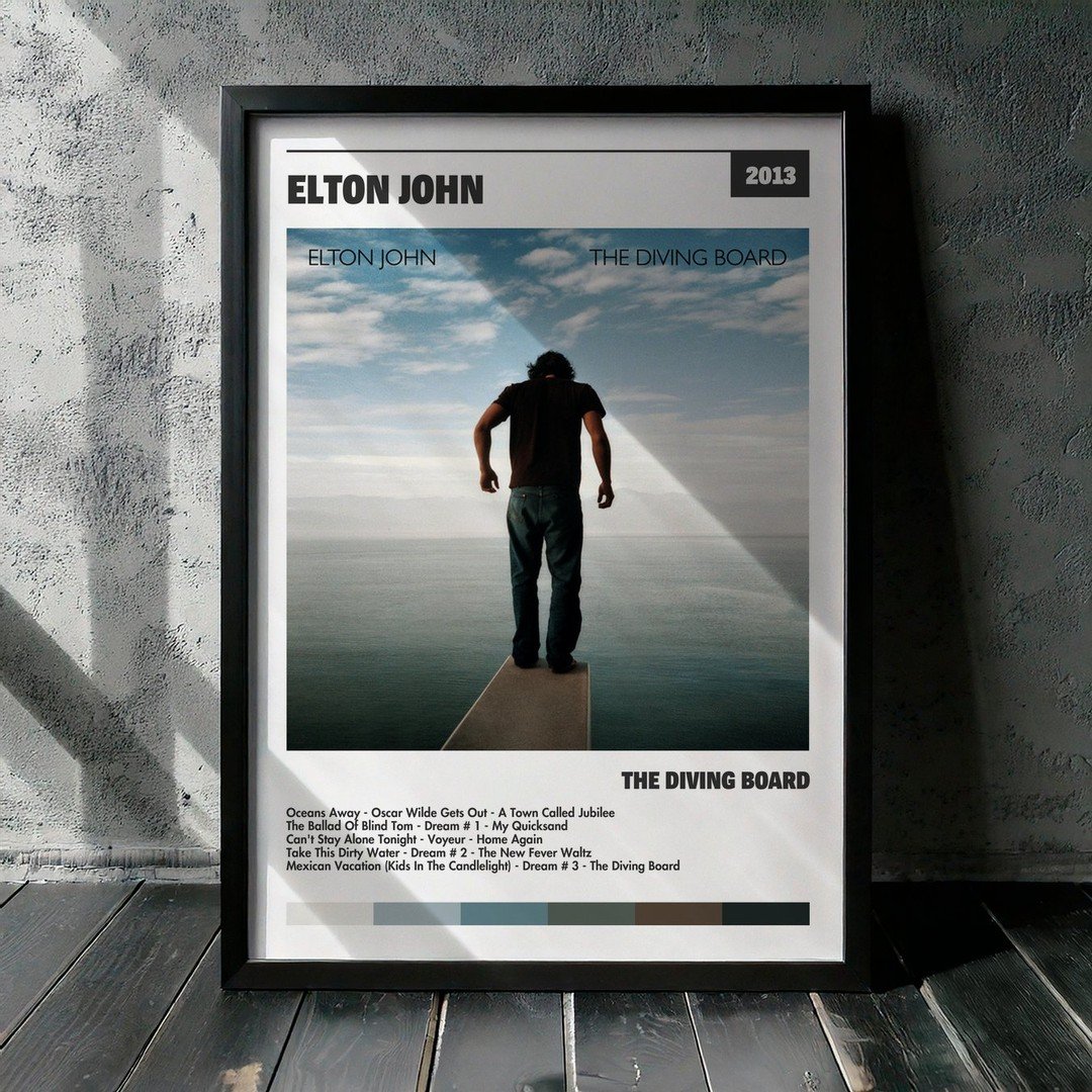 Cuadro Elton John - The Diving Board