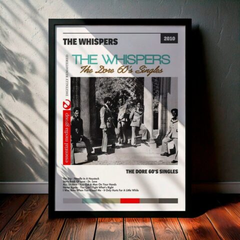 Cuadro The Whispers - The Dore 60's Singles