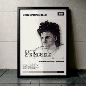 Cuadro Rick Springfield - The Early Sound City Sessions