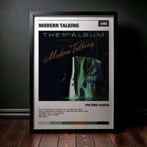 Cuadro Modern Talking - The First Album