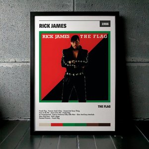 Cuadro Rick James - The Flag