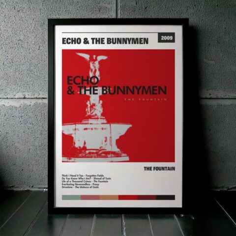 Cuadro Echo & the Bunnymen - The Fountain
