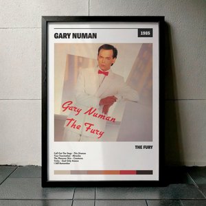 Cuadro Gary Numan - The Fury