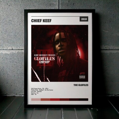 Cuadro Chief Keef - The GloFiles