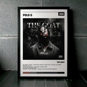 Cuadro Polo G - THE GOAT