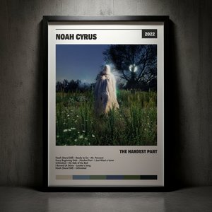 Cuadro Noah Cyrus - The Hardest Part