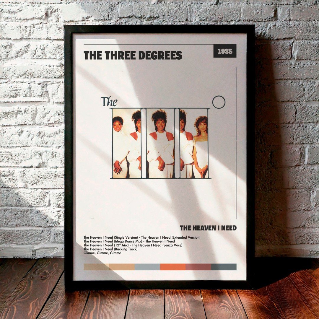 Cuadro The Three Degrees - The Heaven I Need