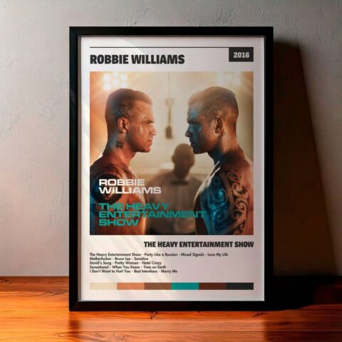 Cuadro Robbie Williams - The Heavy Entertainment Show