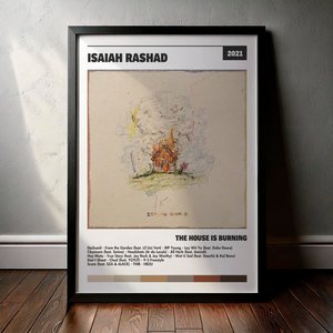 Cuadro Isaiah Rashad - The House Is Burning