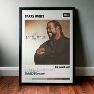 Cuadro Barry White - The Icon Is Love