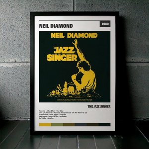 Cuadro Neil Diamond - The Jazz Singer