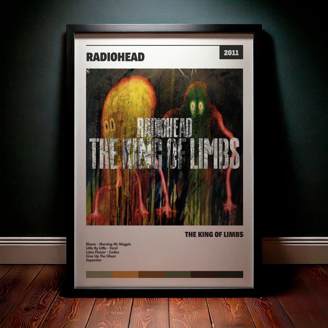 Cuadro Radiohead - The King Of Limbs