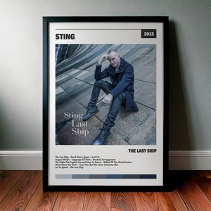 Cuadro Sting - The Last Ship