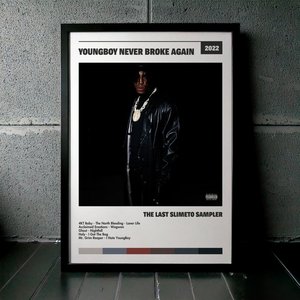 Cuadro YoungBoy Never Broke Again - The Last Slimeto Sampler