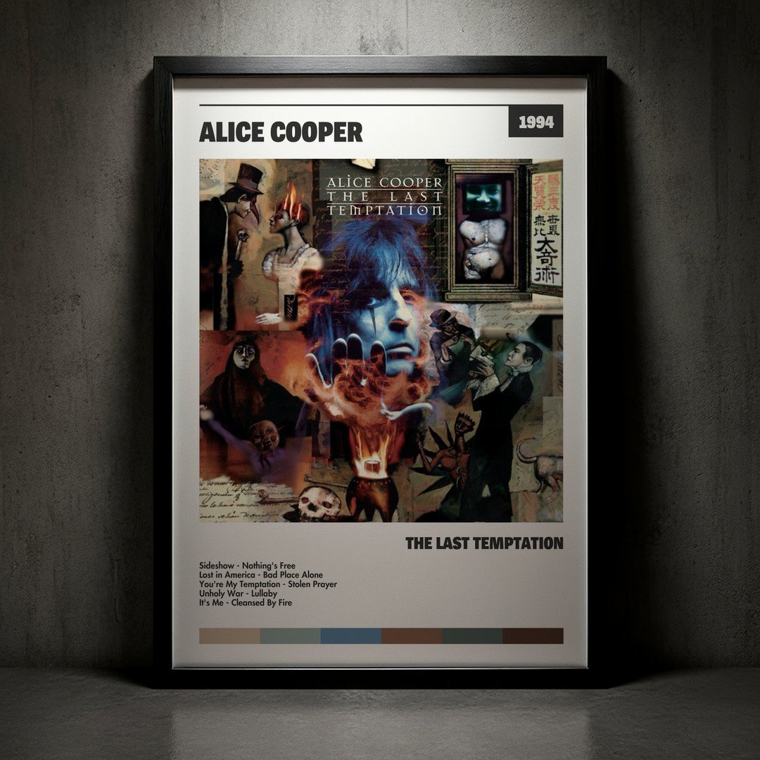 Cuadro Alice Cooper - The Last Temptation