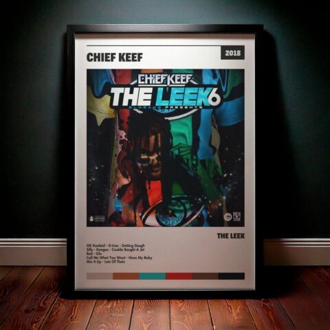 Cuadro Chief Keef - The Leek