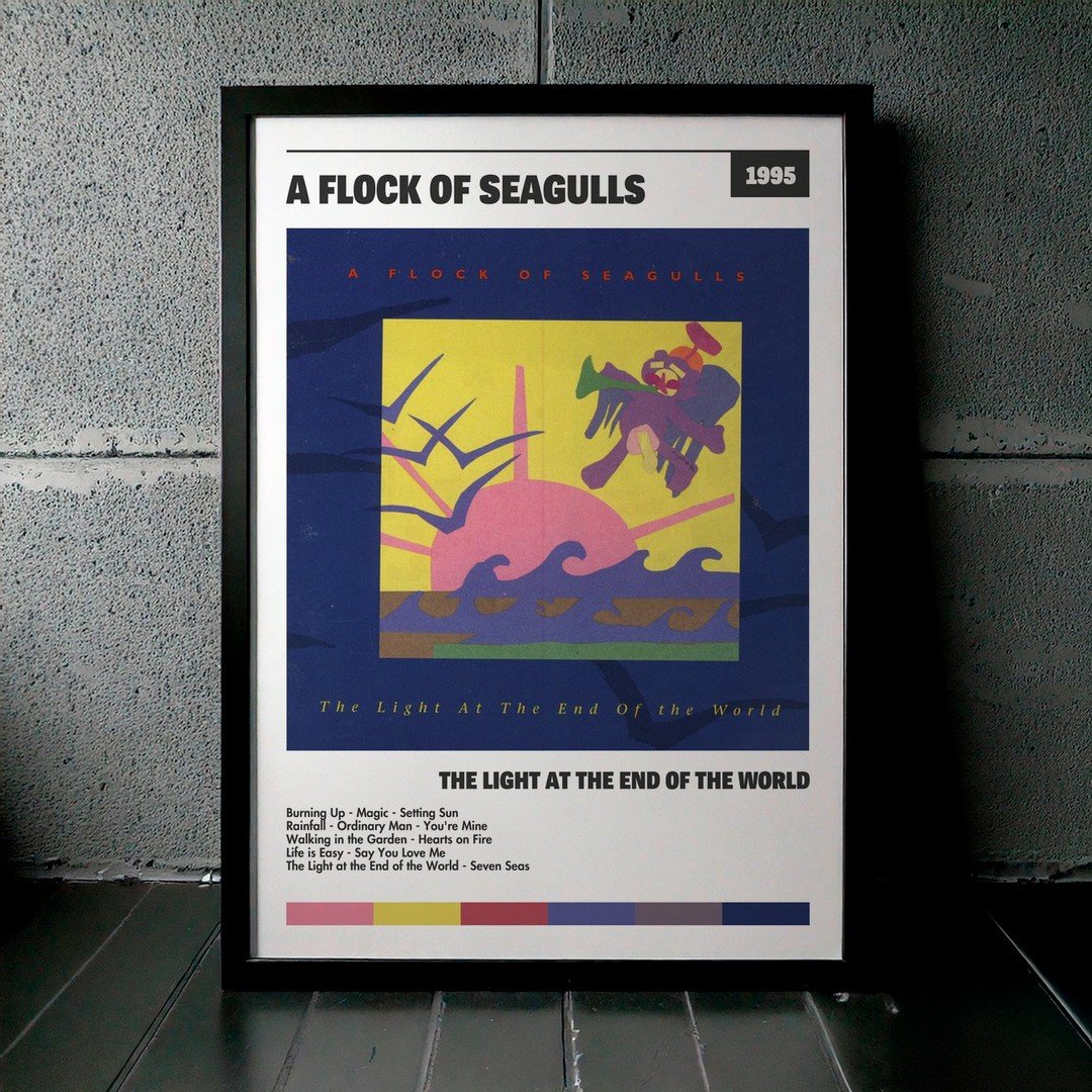 Cuadro A Flock Of Seagulls - The Light at the End of the World