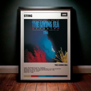 Cuadro Sting - The Living Sea