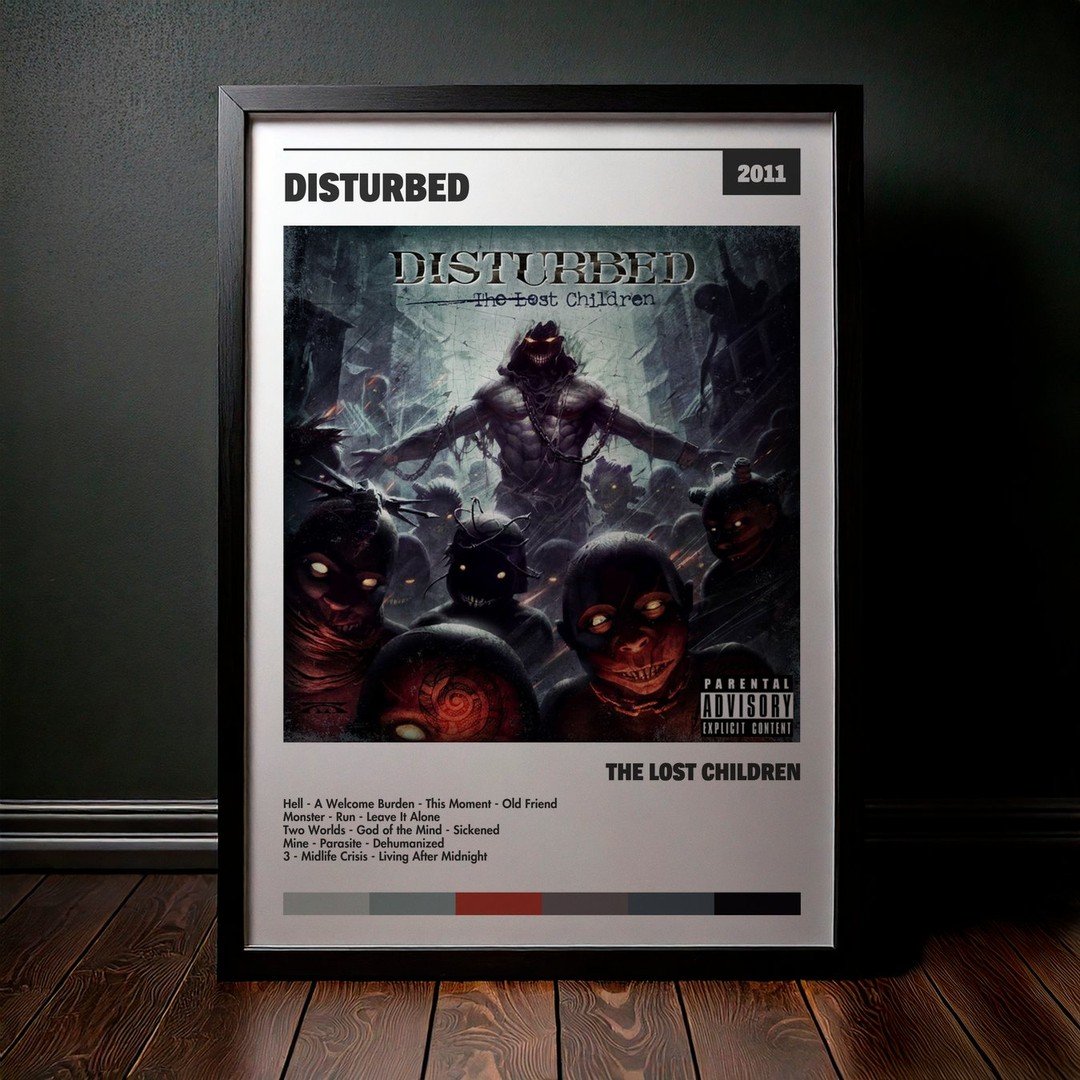 Cuadro Disturbed - The Lost Children