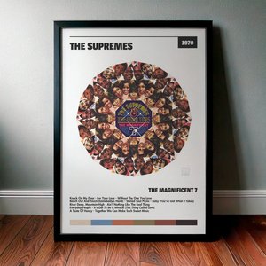 Cuadro The Supremes - The Magnificent 7
