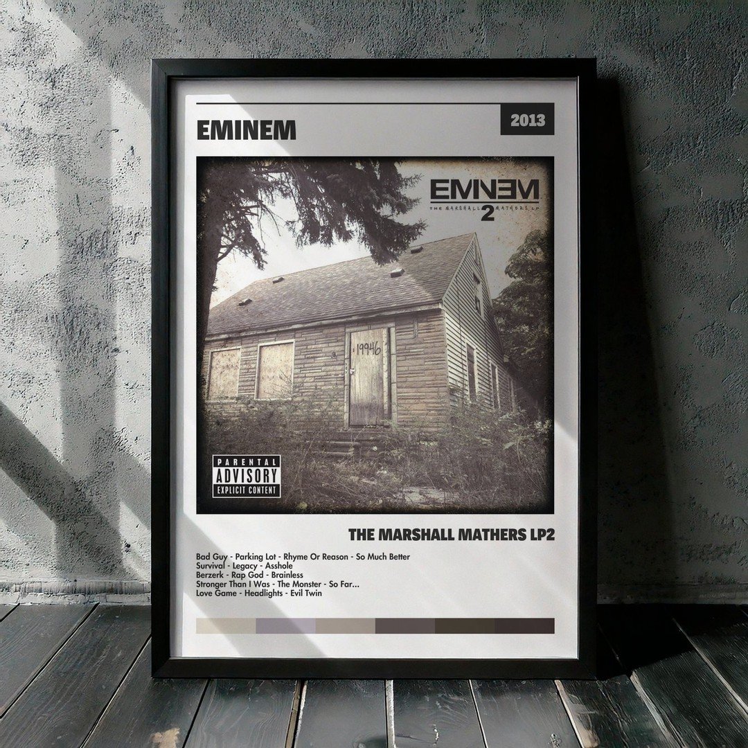 Cuadro Eminem - The Marshall Mathers LP2