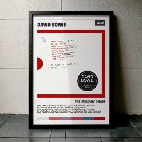 Cuadro David Bowie - The 'Mercury' Demos