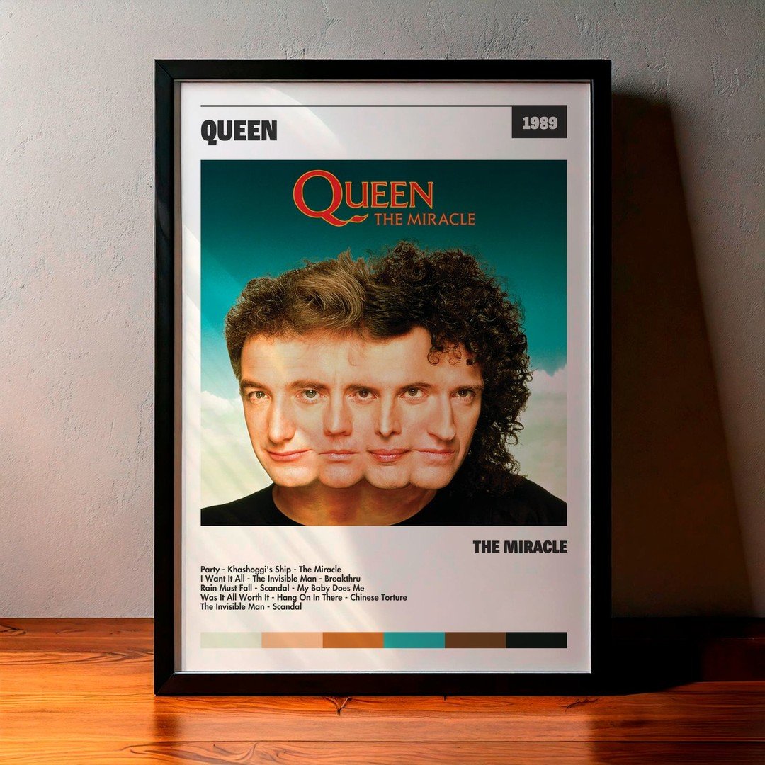 Cuadro Queen - The Miracle