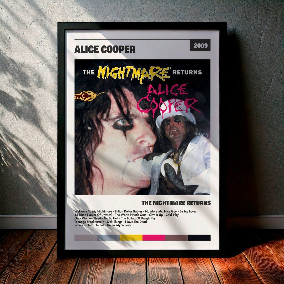 Cuadro Alice Cooper - The Nightmare Returns