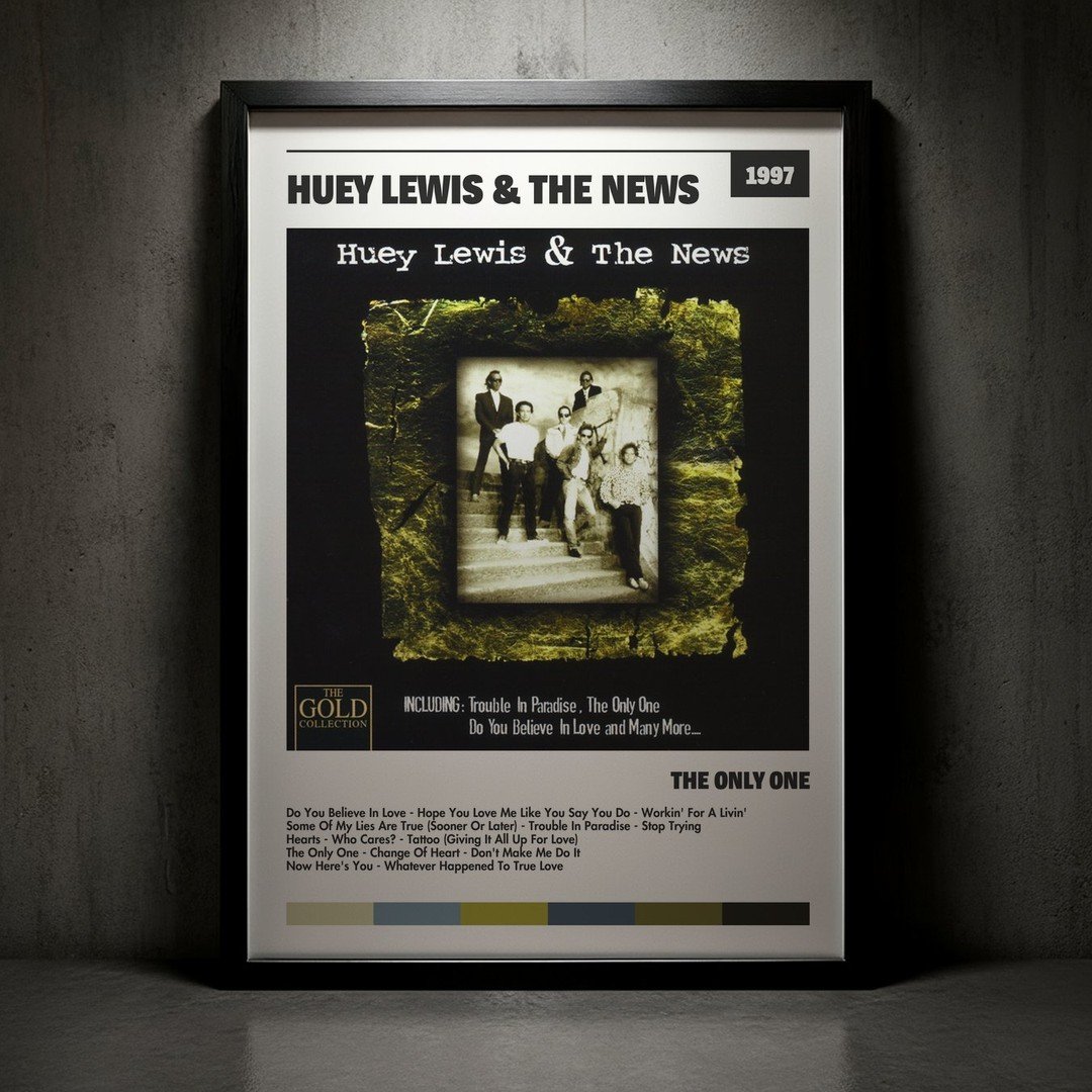 Cuadro Huey Lewis & The News - The Only One