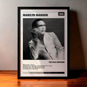 Cuadro Marilyn Manson - THE PALE EMPEROR