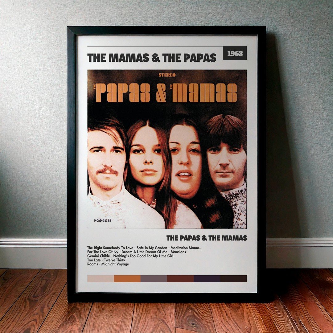 Cuadro The Mamas & The Papas - The Papas & The Mamas