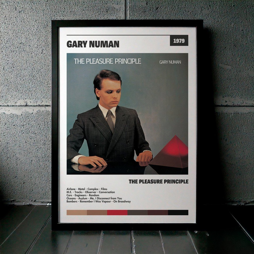 Cuadro Gary Numan - The Pleasure Principle