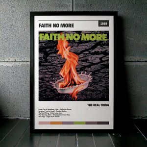 Cuadro Faith No More - The Real Thing