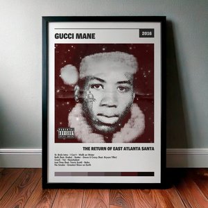 Cuadro Gucci Mane - The Return of East Atlanta Santa