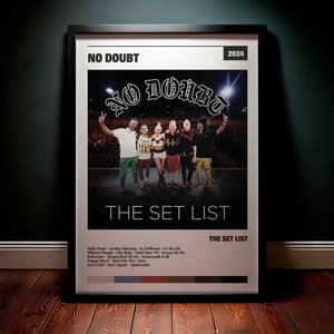 Cuadro No Doubt - The Set List