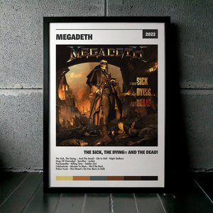 Cuadro Megadeth - The Sick, The Dying… And The Dead!