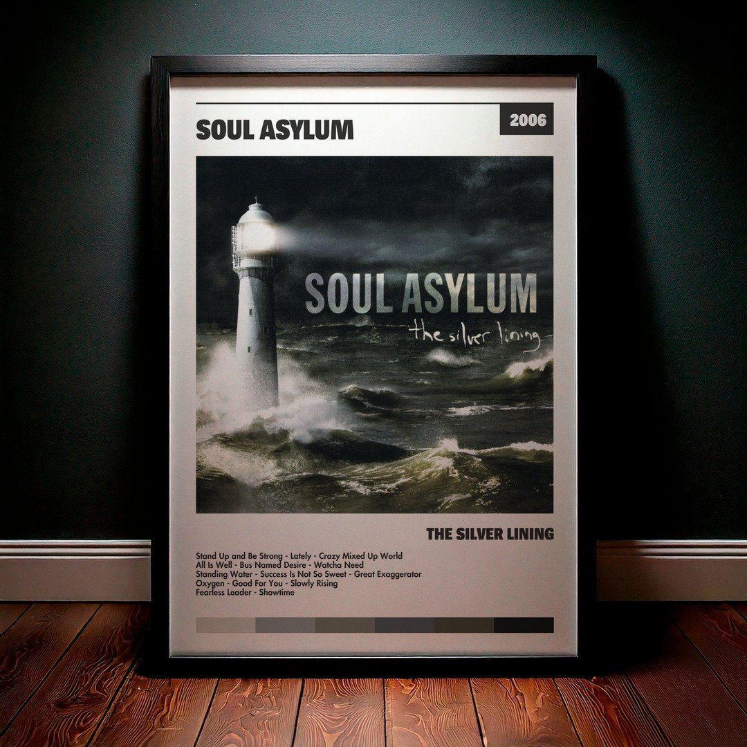 Cuadro Disco Asylum - The Silver Lining