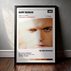 Cuadro Gary Numan - The Skin Mechanic