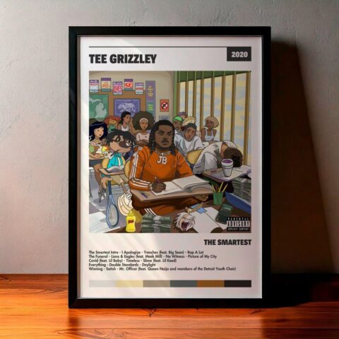 Cuadro Tee Grizzley - The Smartest