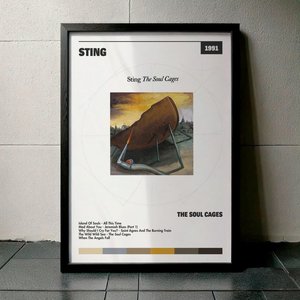 Cuadro Sting - The Disco Cages