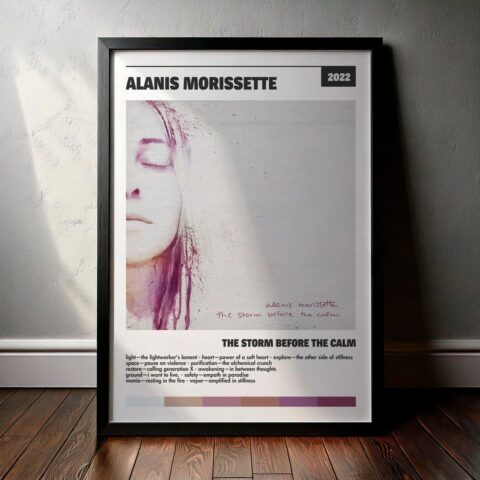 Cuadro Alanis Morissette - the storm before the calm